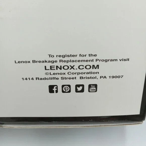 Lenox Haunted Village Four-Piece Place Set Dessert Plate Set 8” - Picture 12 of 16